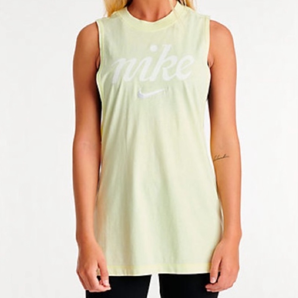 NEW Nike Yellow Tank Top